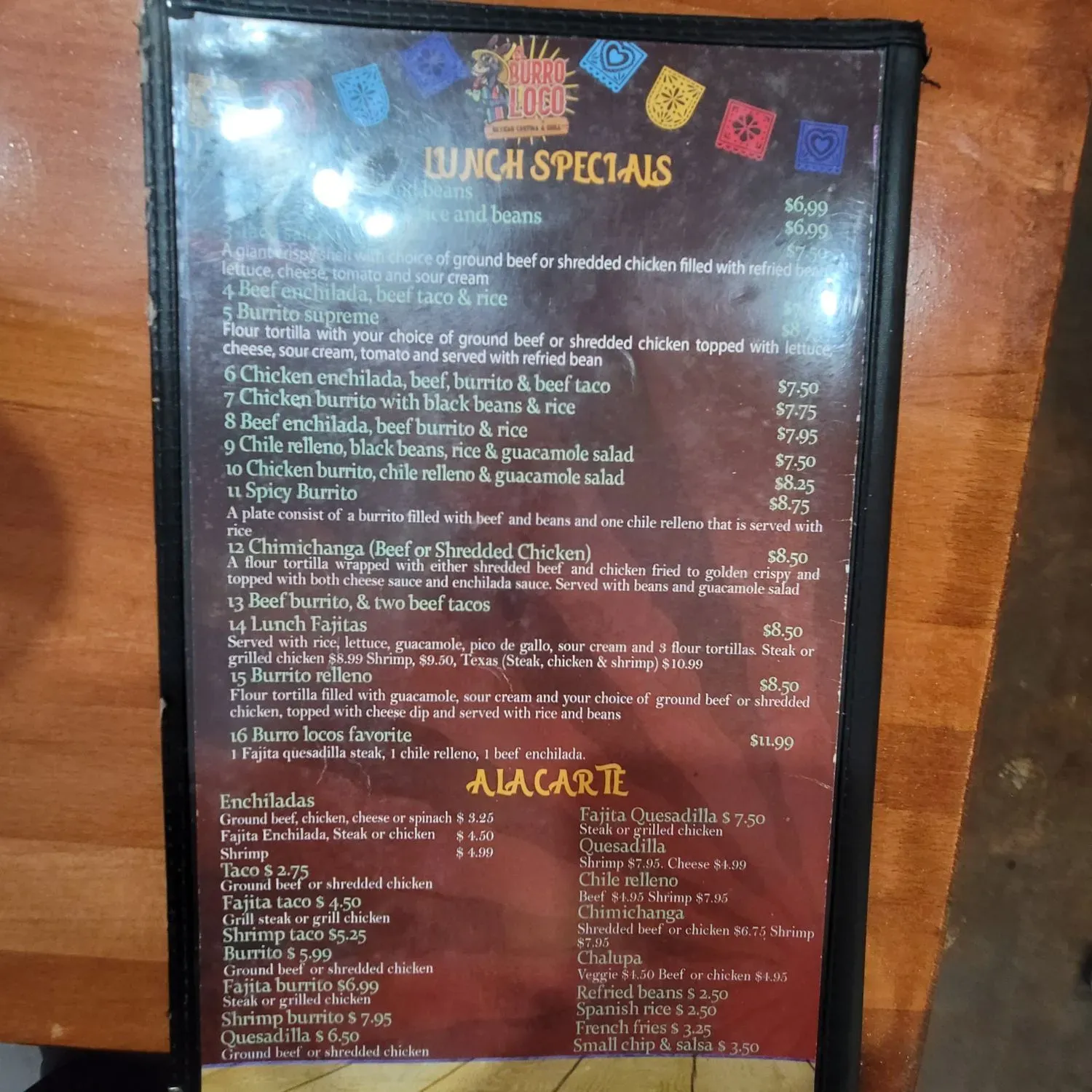 Menu 6