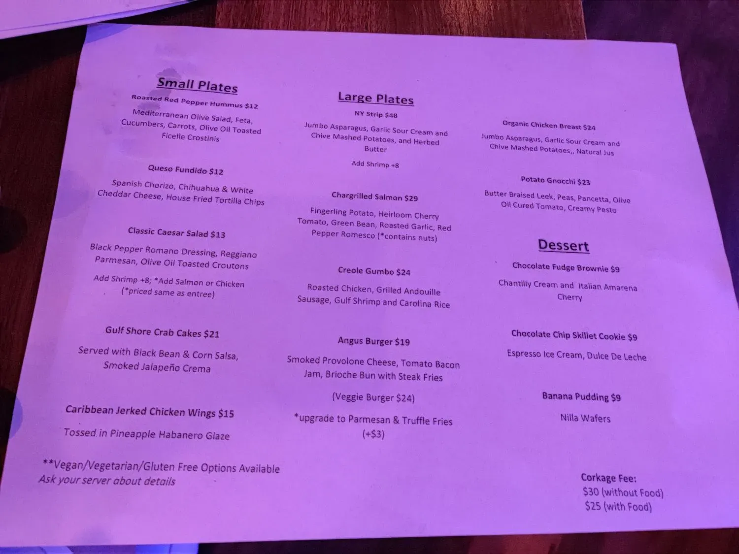 Menu 6