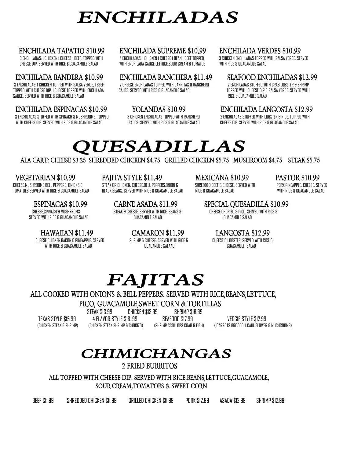 Menu 6