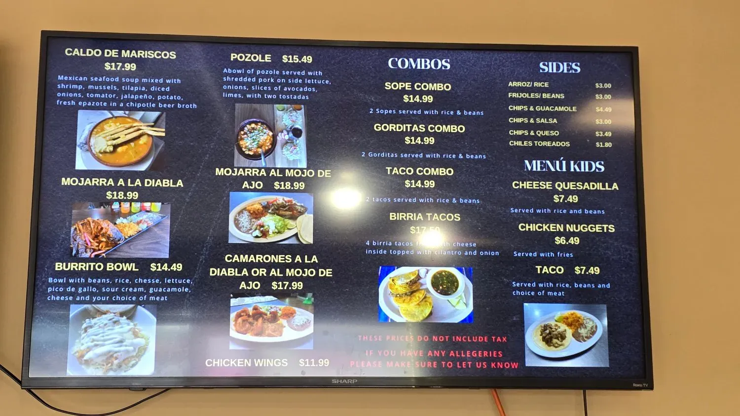 Menu 3