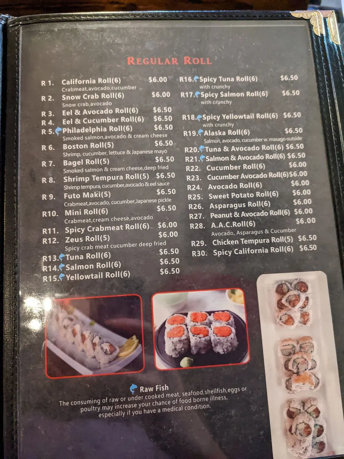 Menu 6