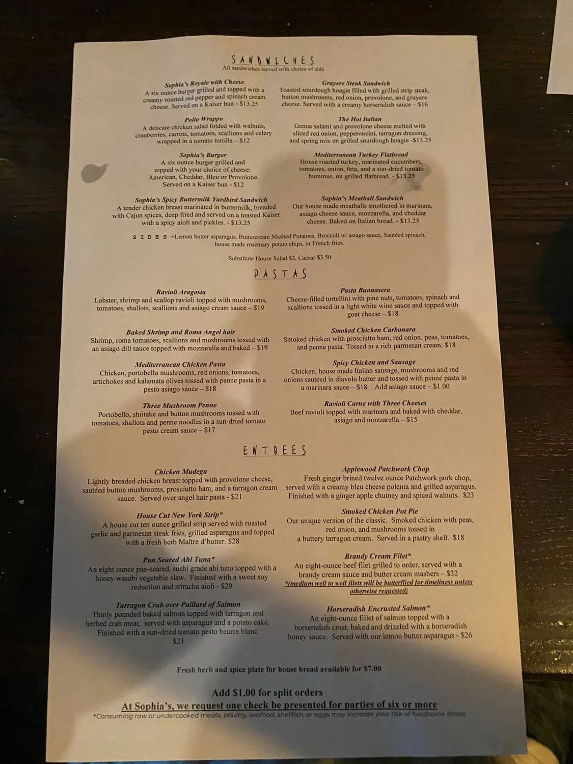 Menu 3