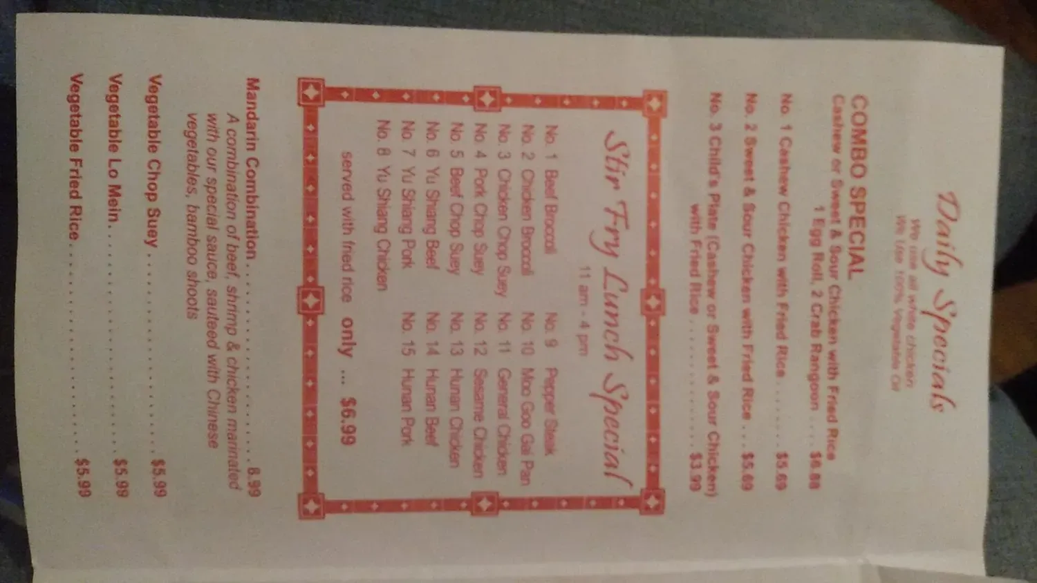 Menu 3