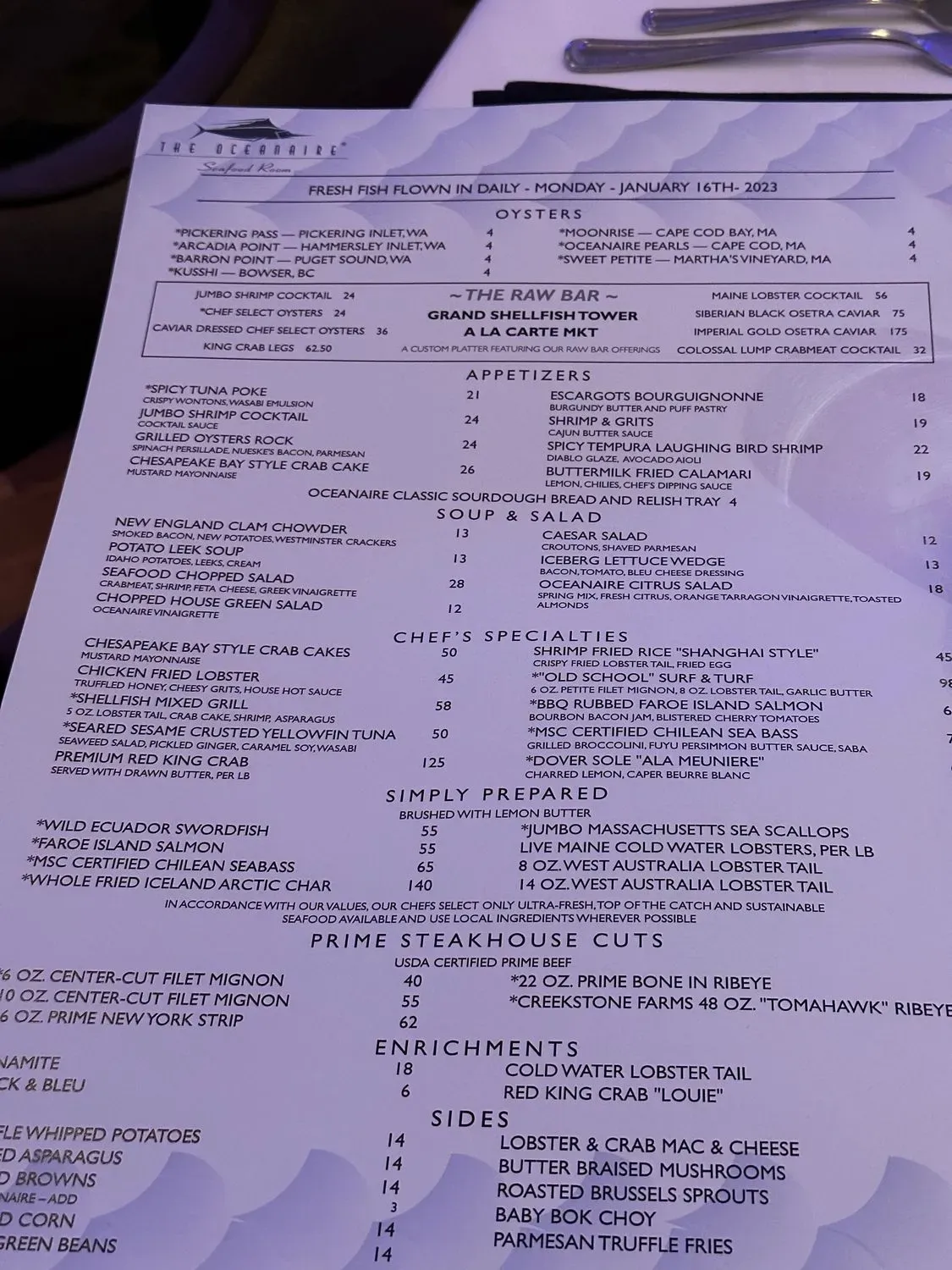 Menu 4