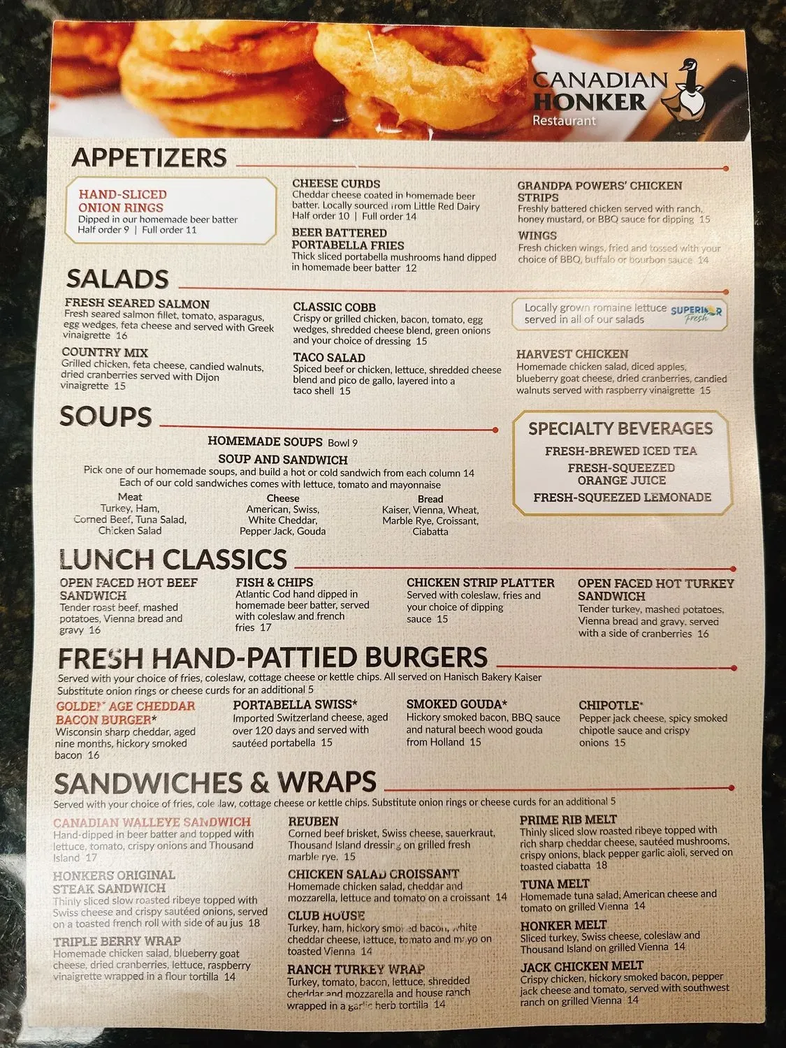 Menu 4