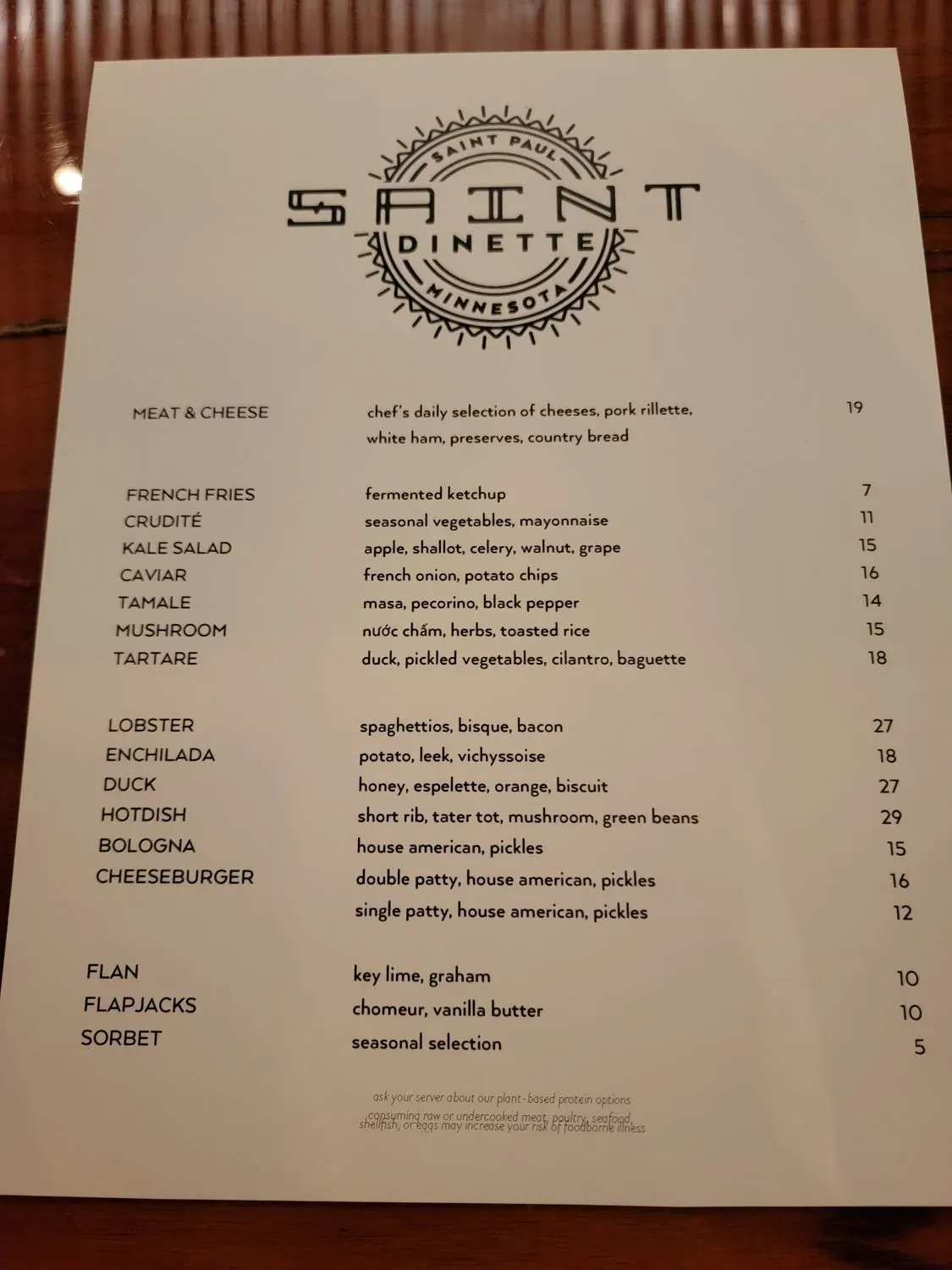 Menu 6