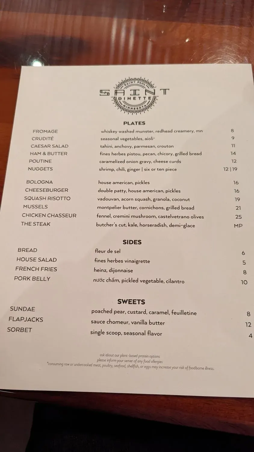 Menu 6