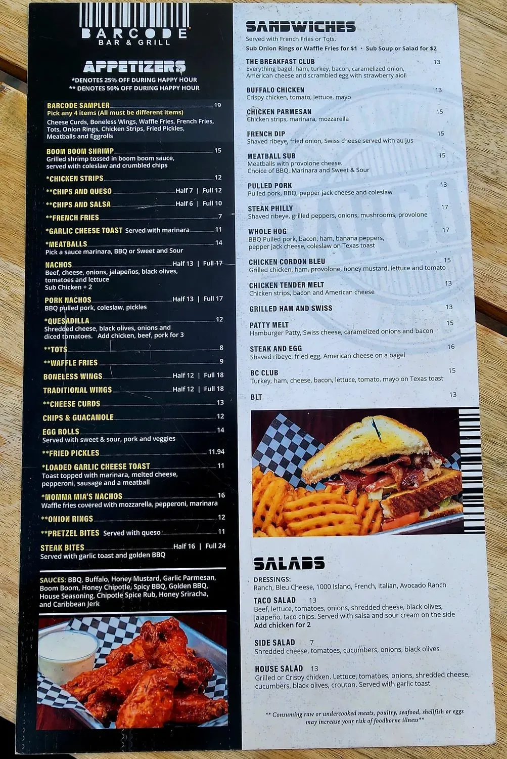 Menu 4