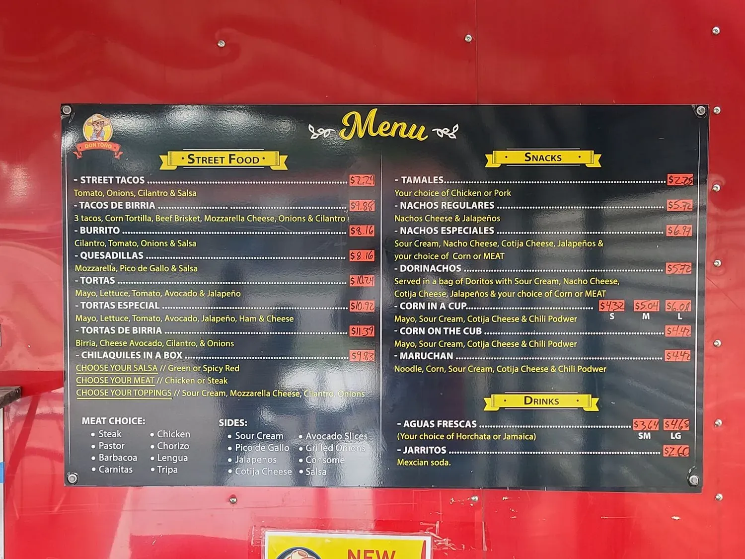 Menu 3