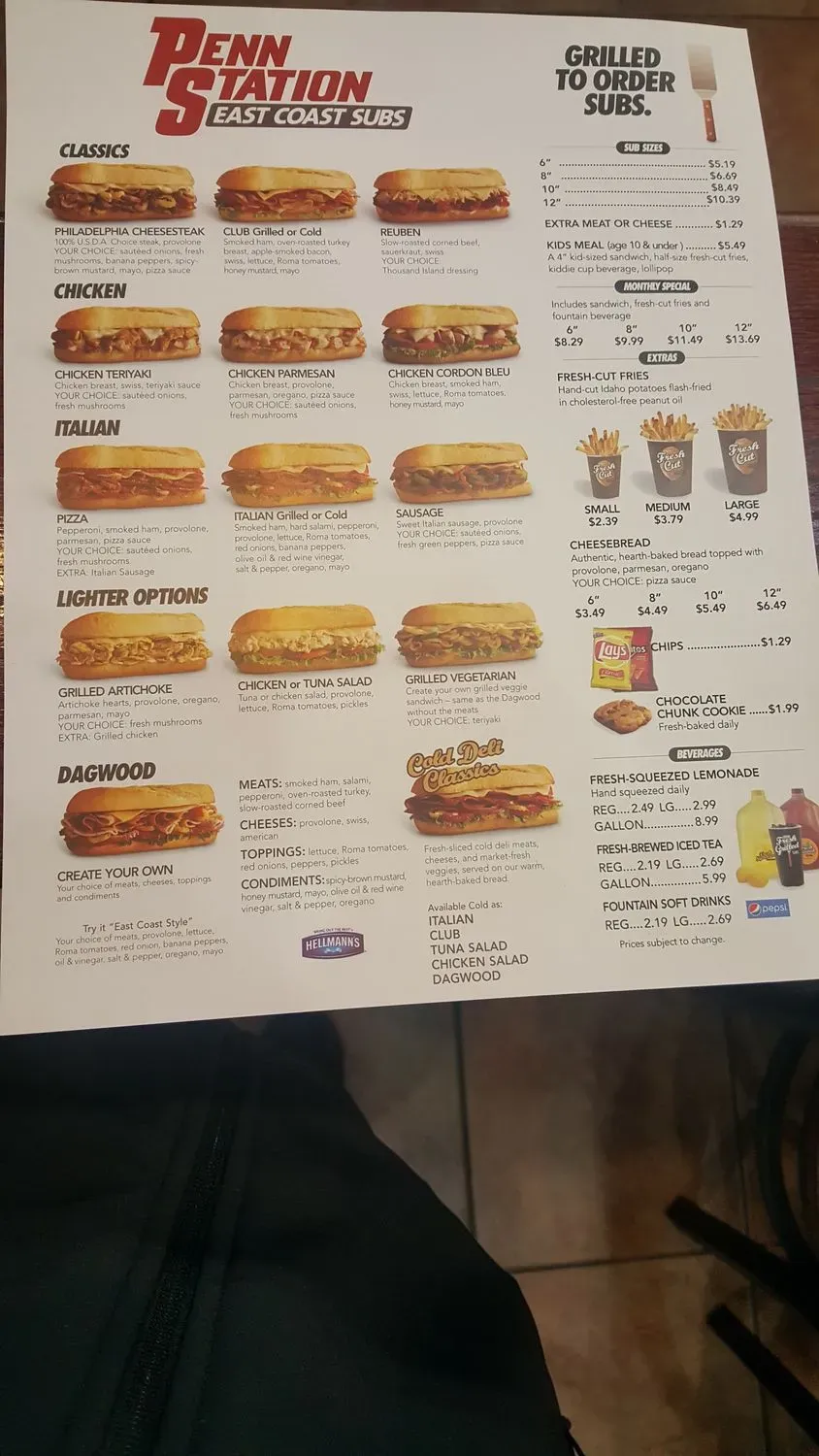 Menu 4