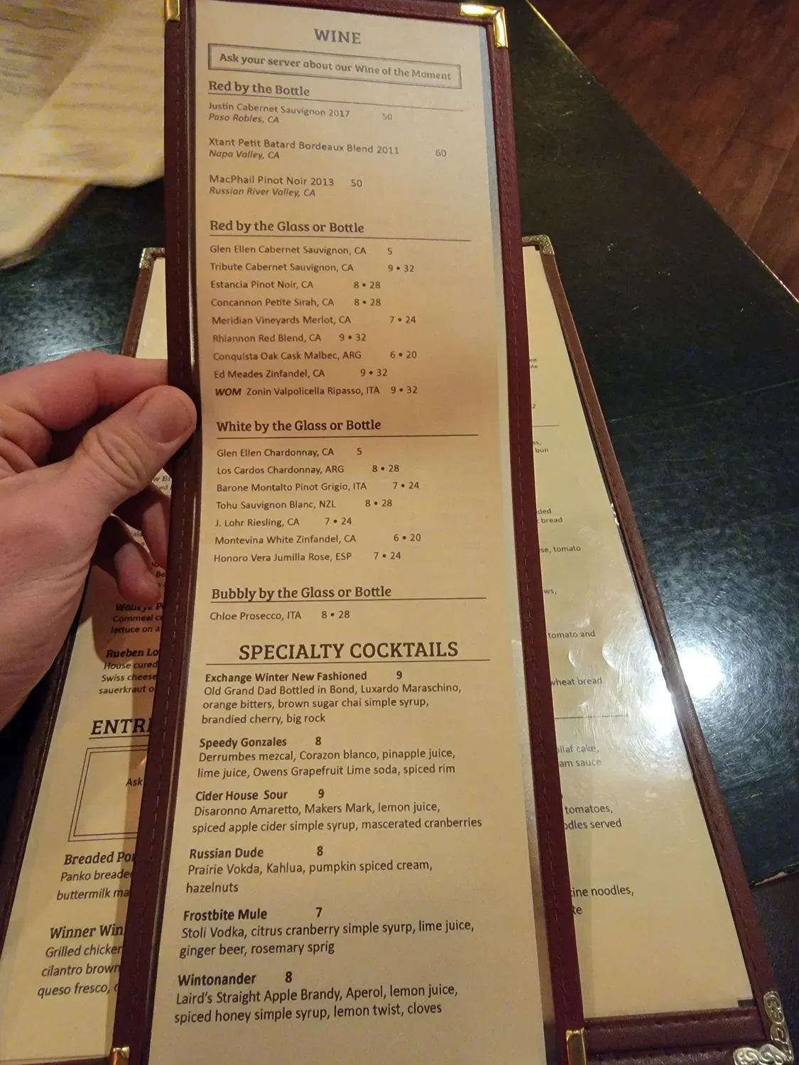 Menu 4