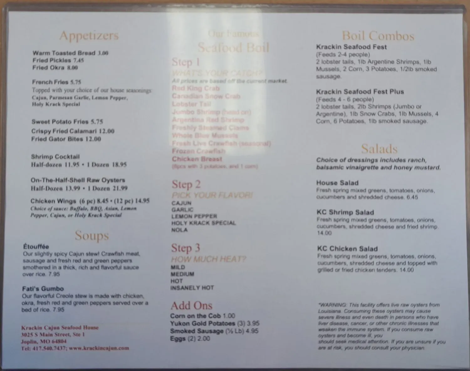 Menu 4