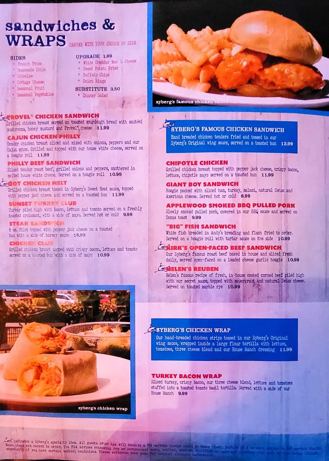 Menu 4