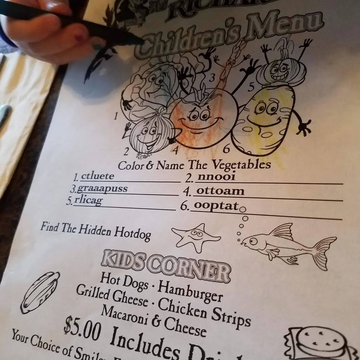 Menu 3