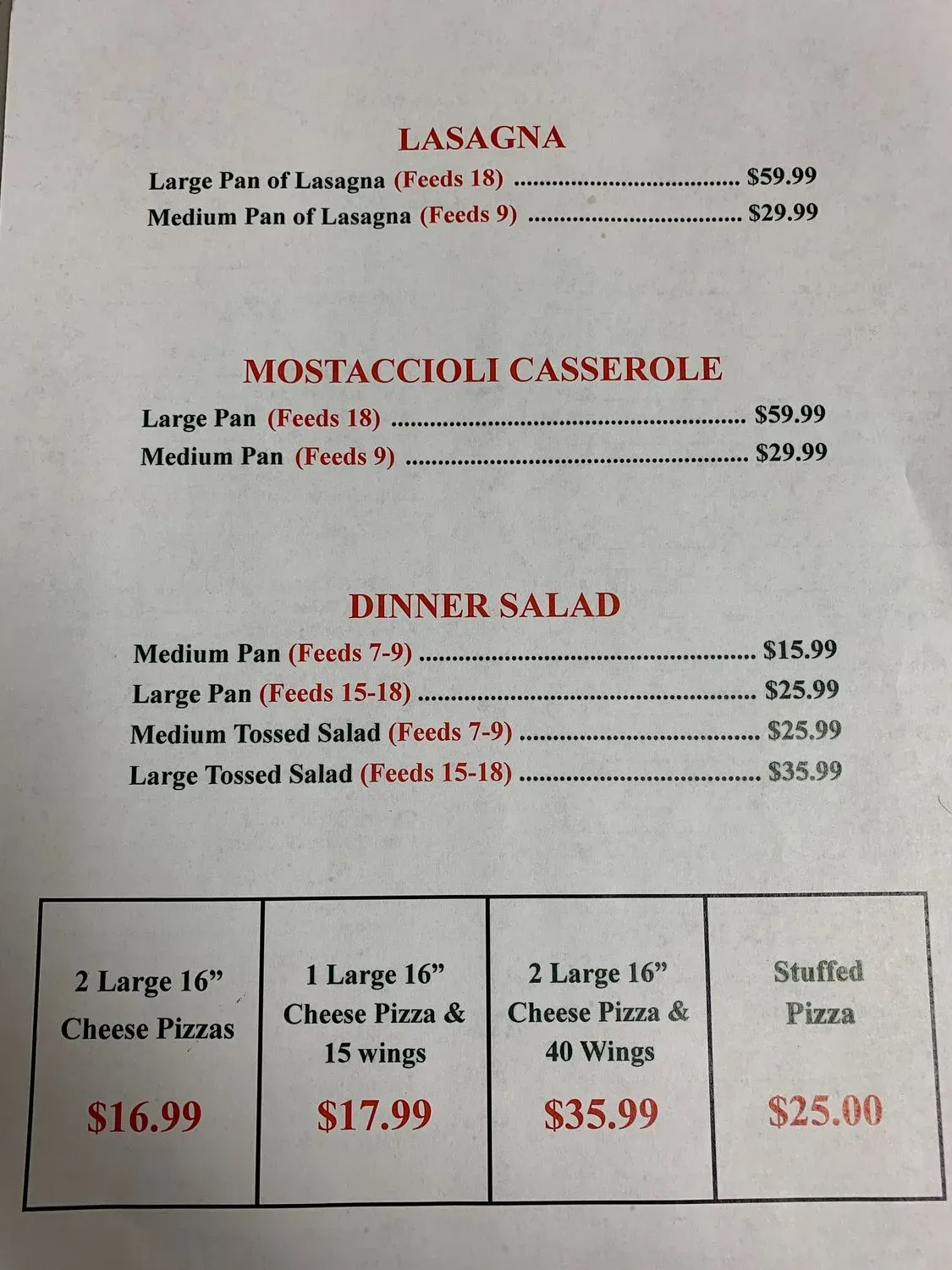 Menu 4