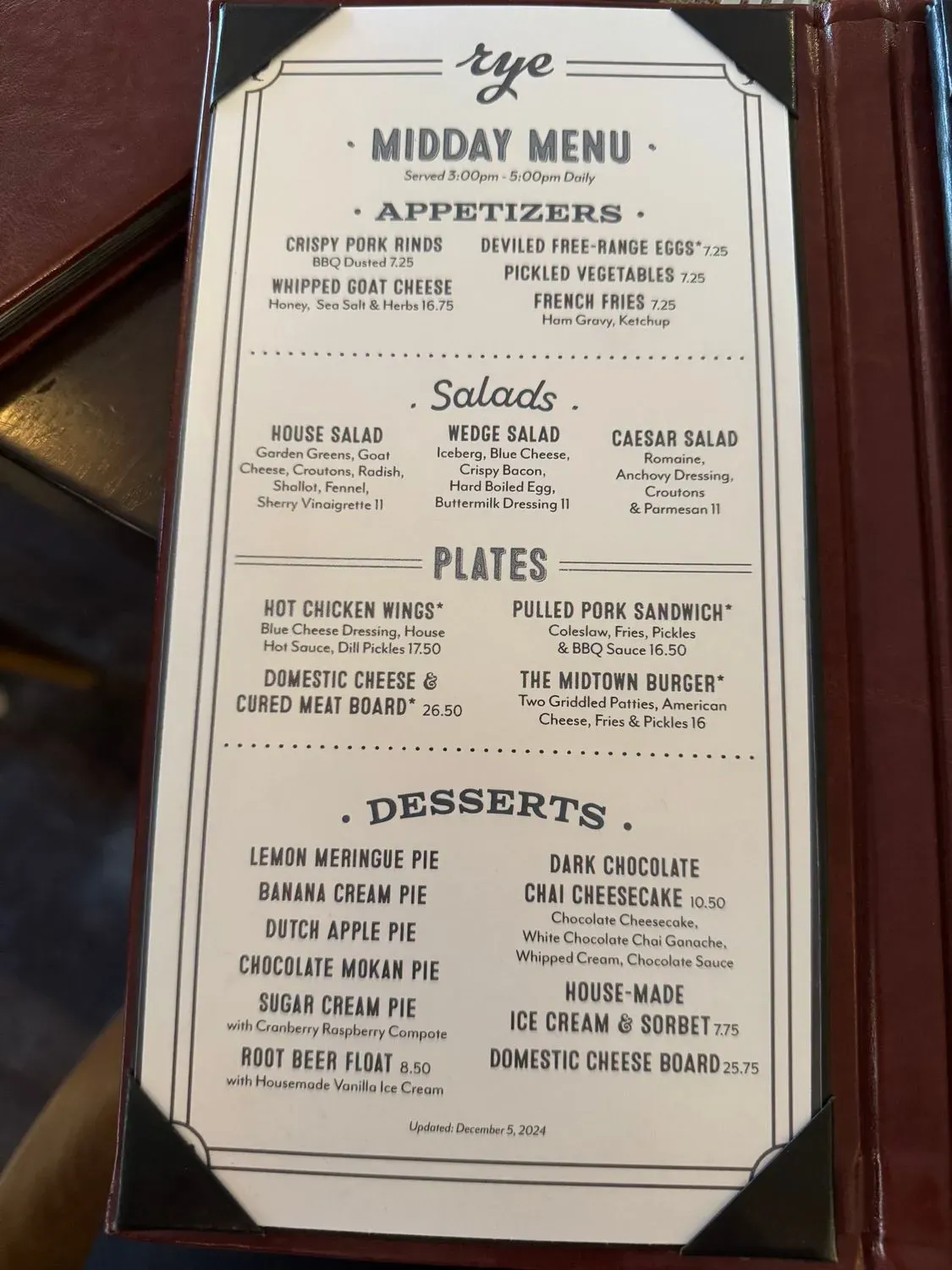 Menu 6