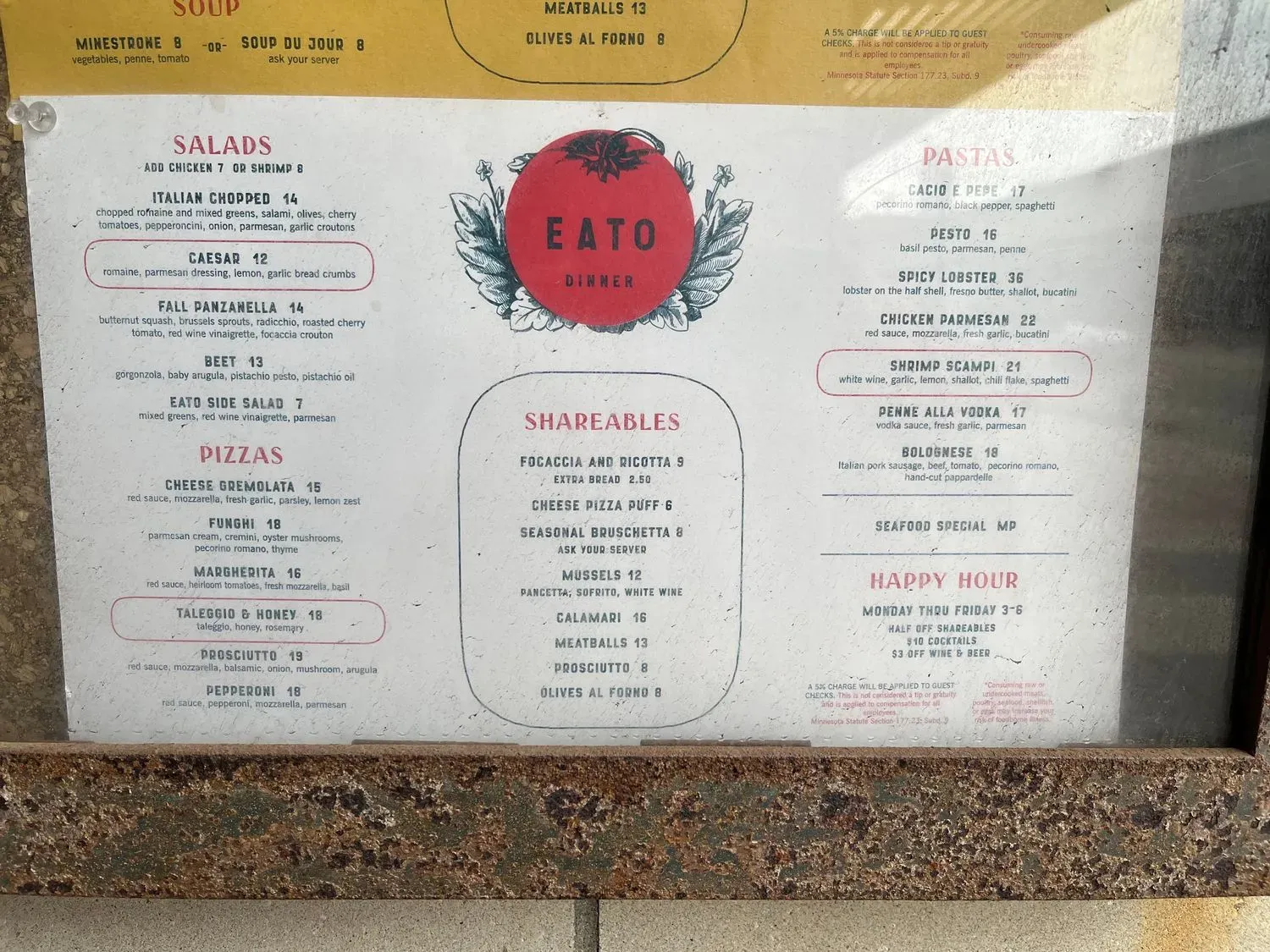 Menu 3