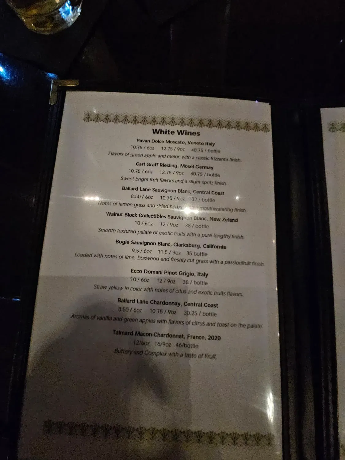 Menu 4