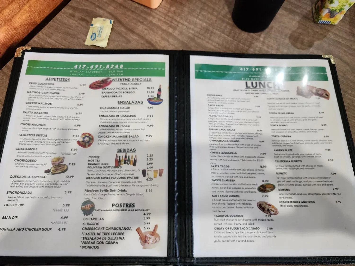 Menu 4