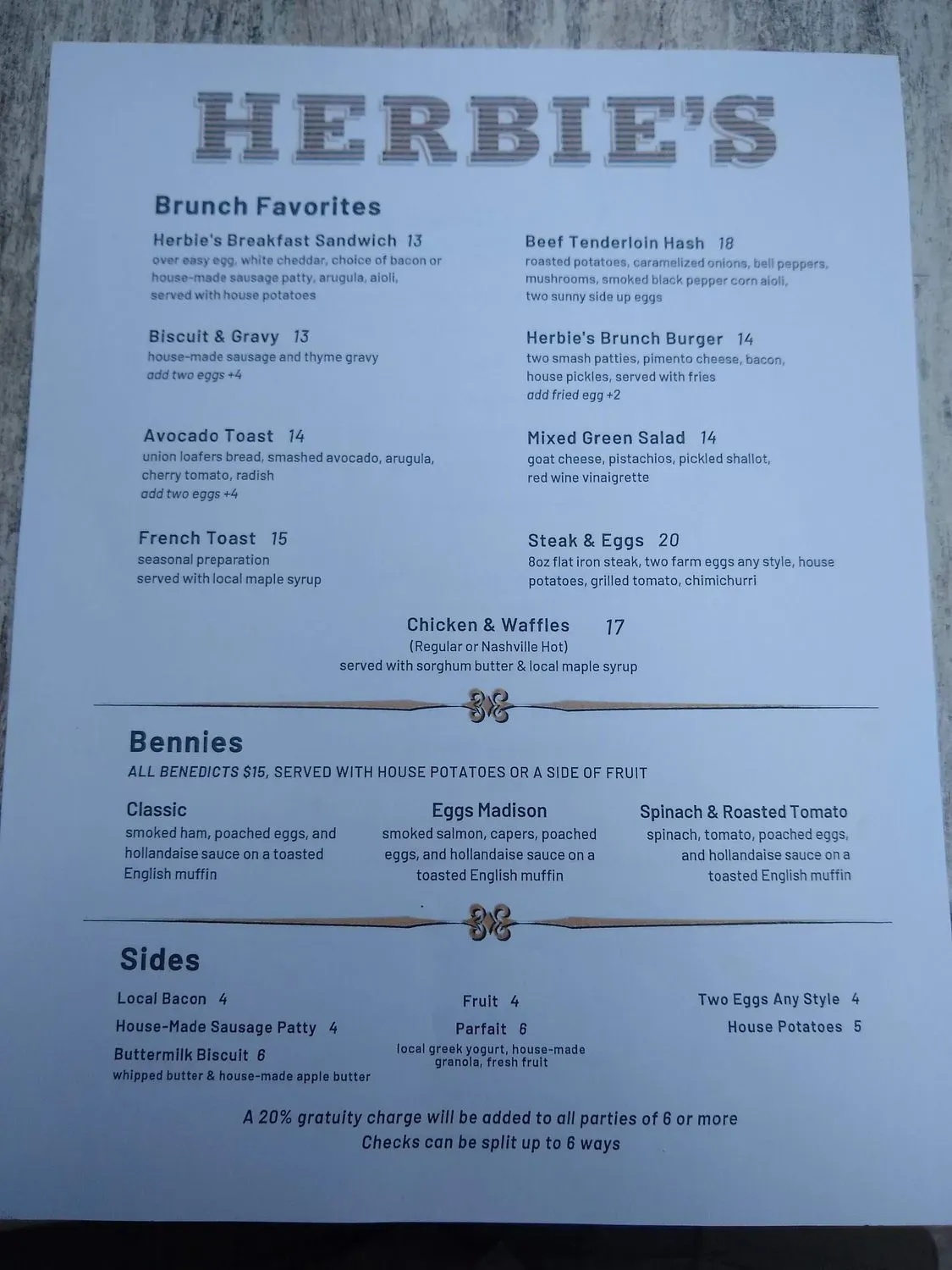 Menu 6