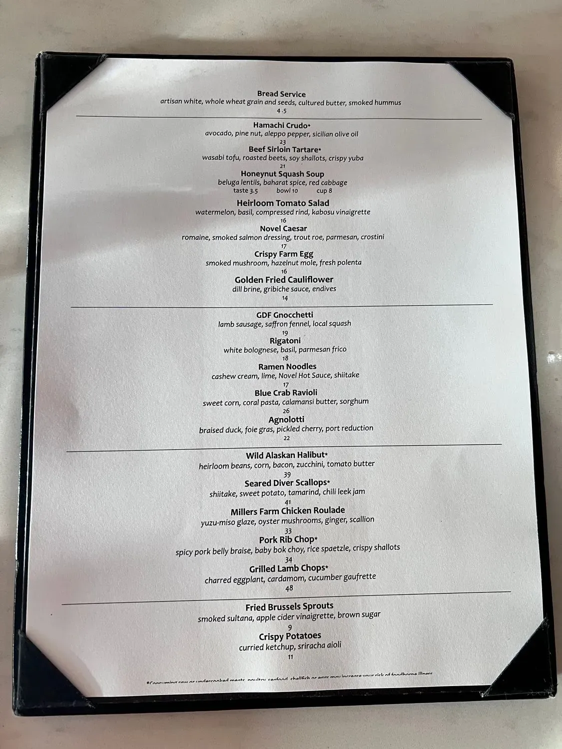 Menu 4