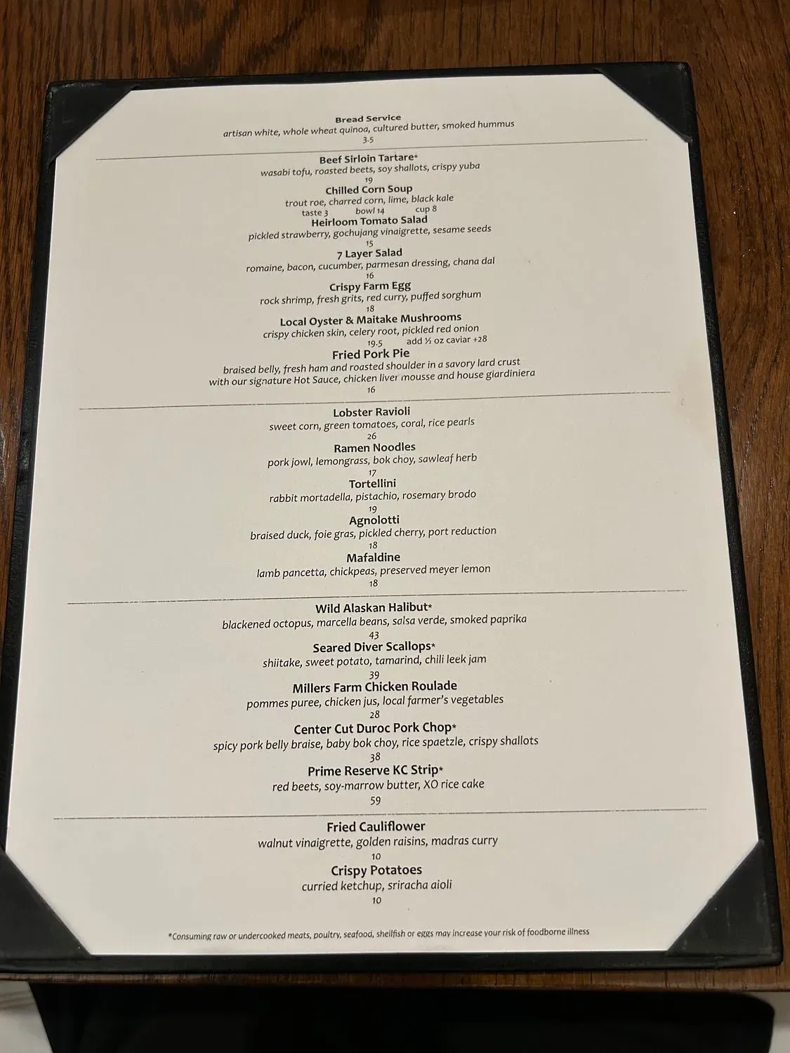 Menu 6