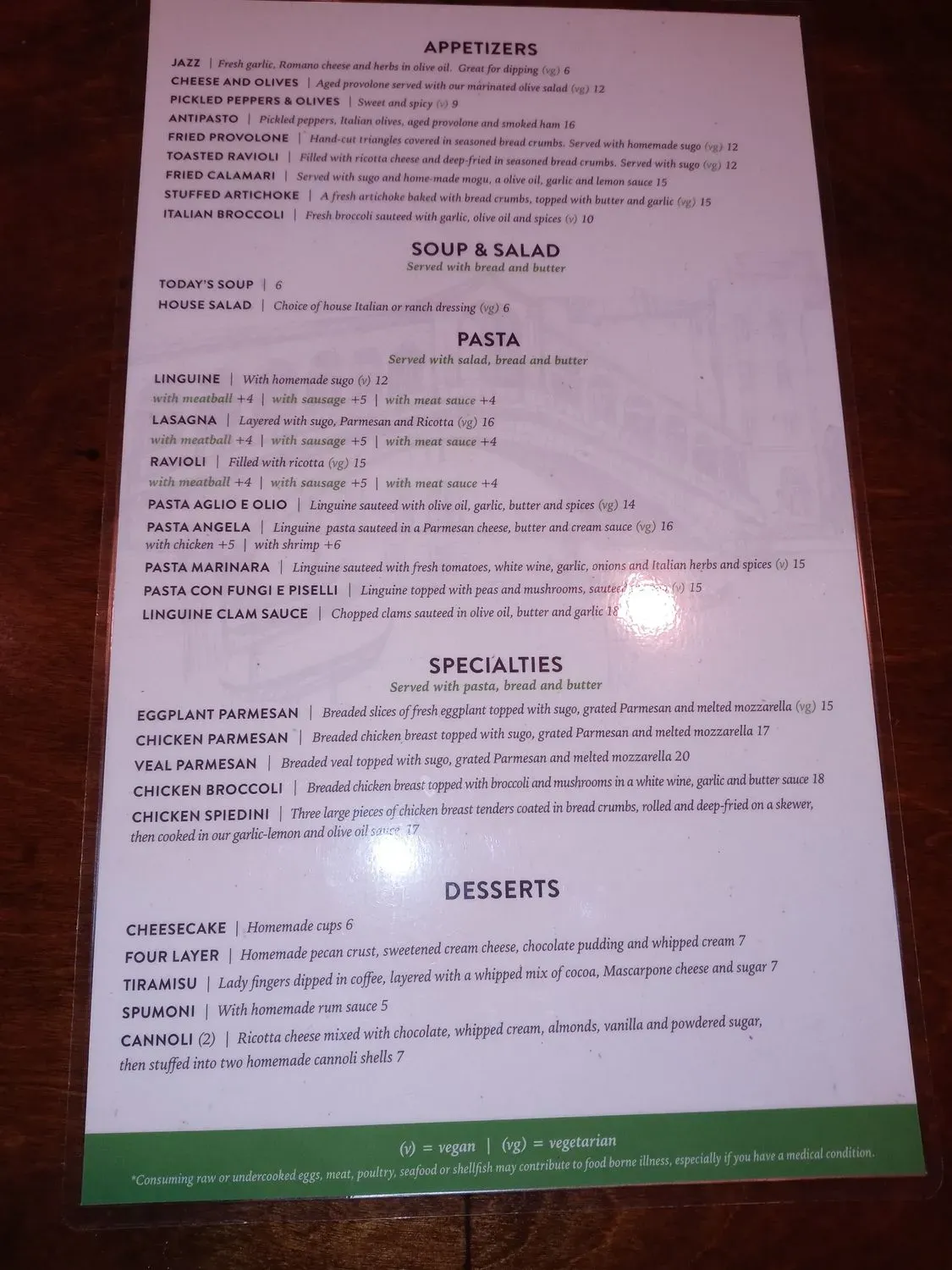 Menu 6