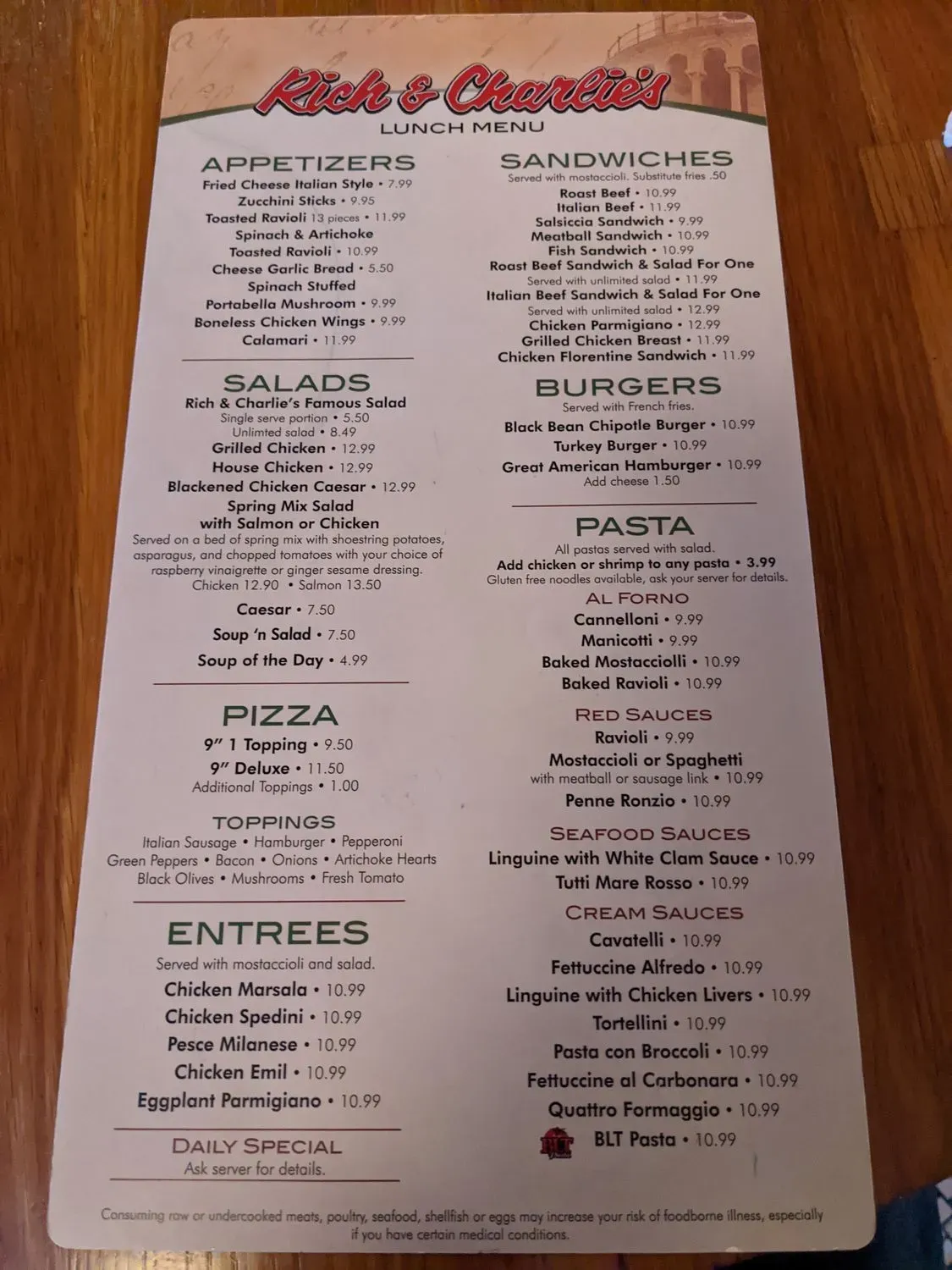 Menu 6