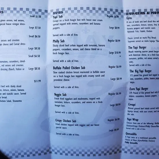 Menu 3