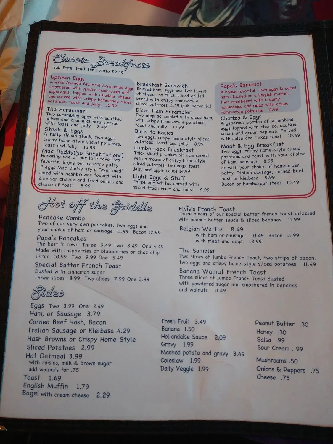 Menu 3