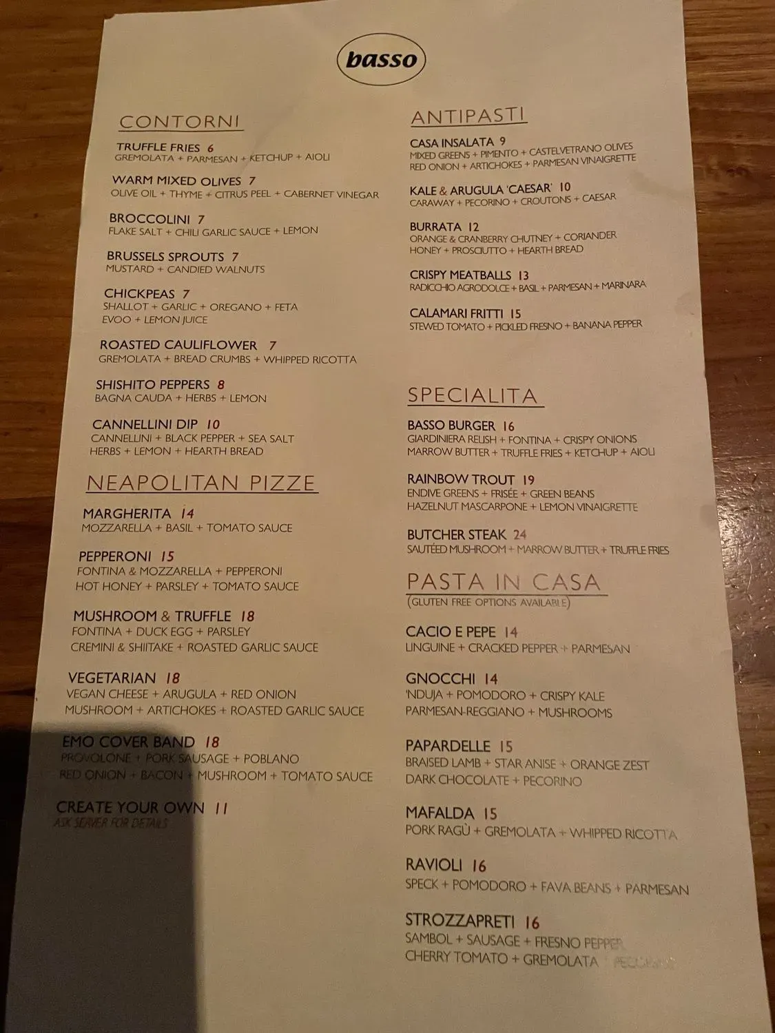 Menu 3