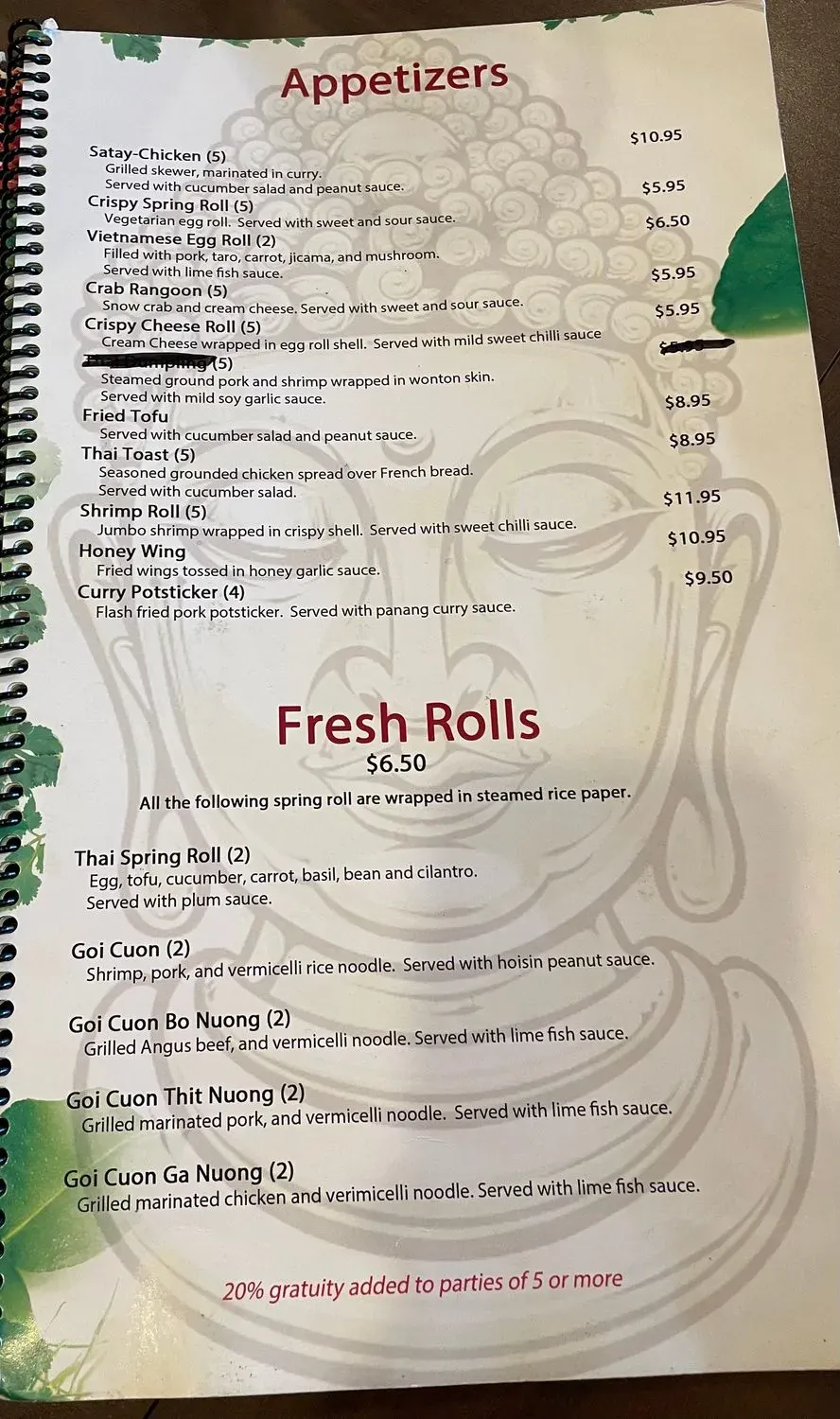 Menu 6