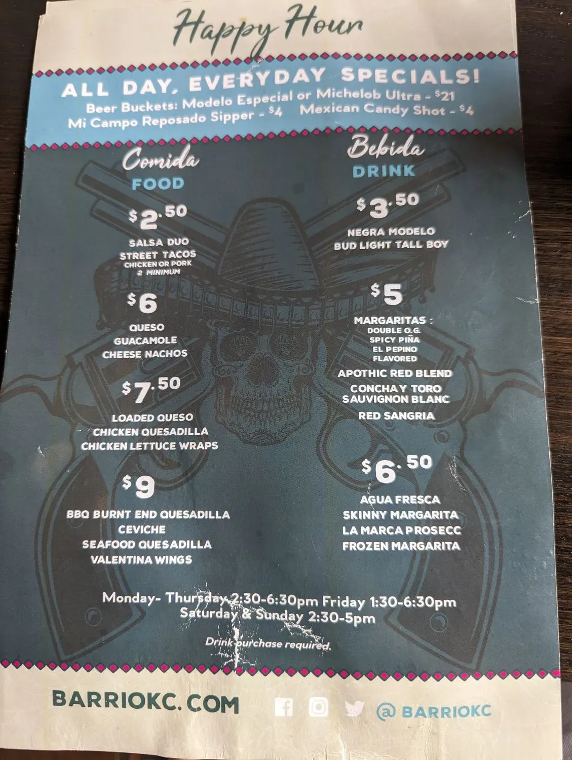 Menu 4