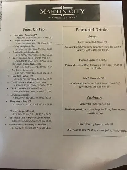 Menu 4