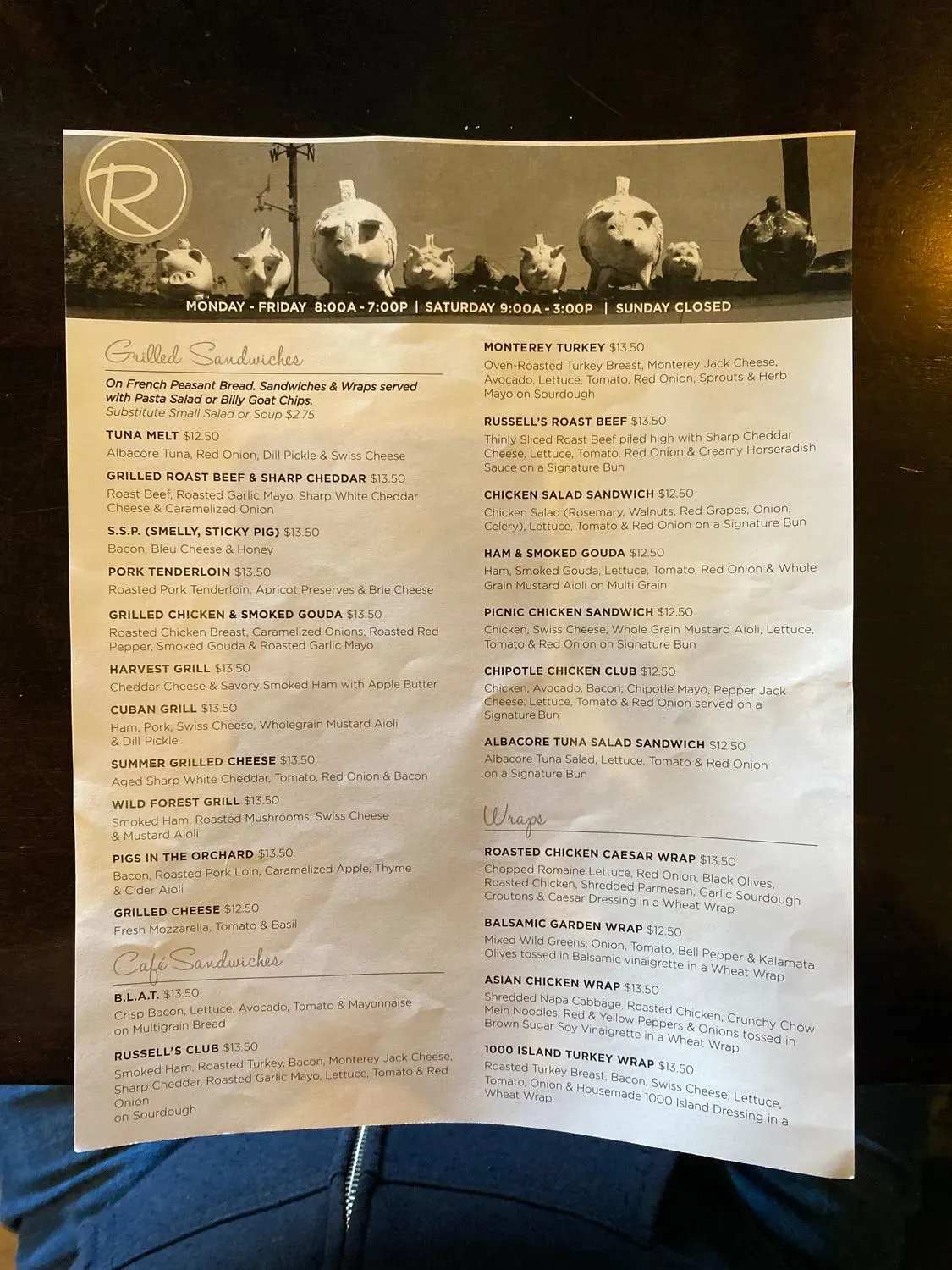 Menu 3