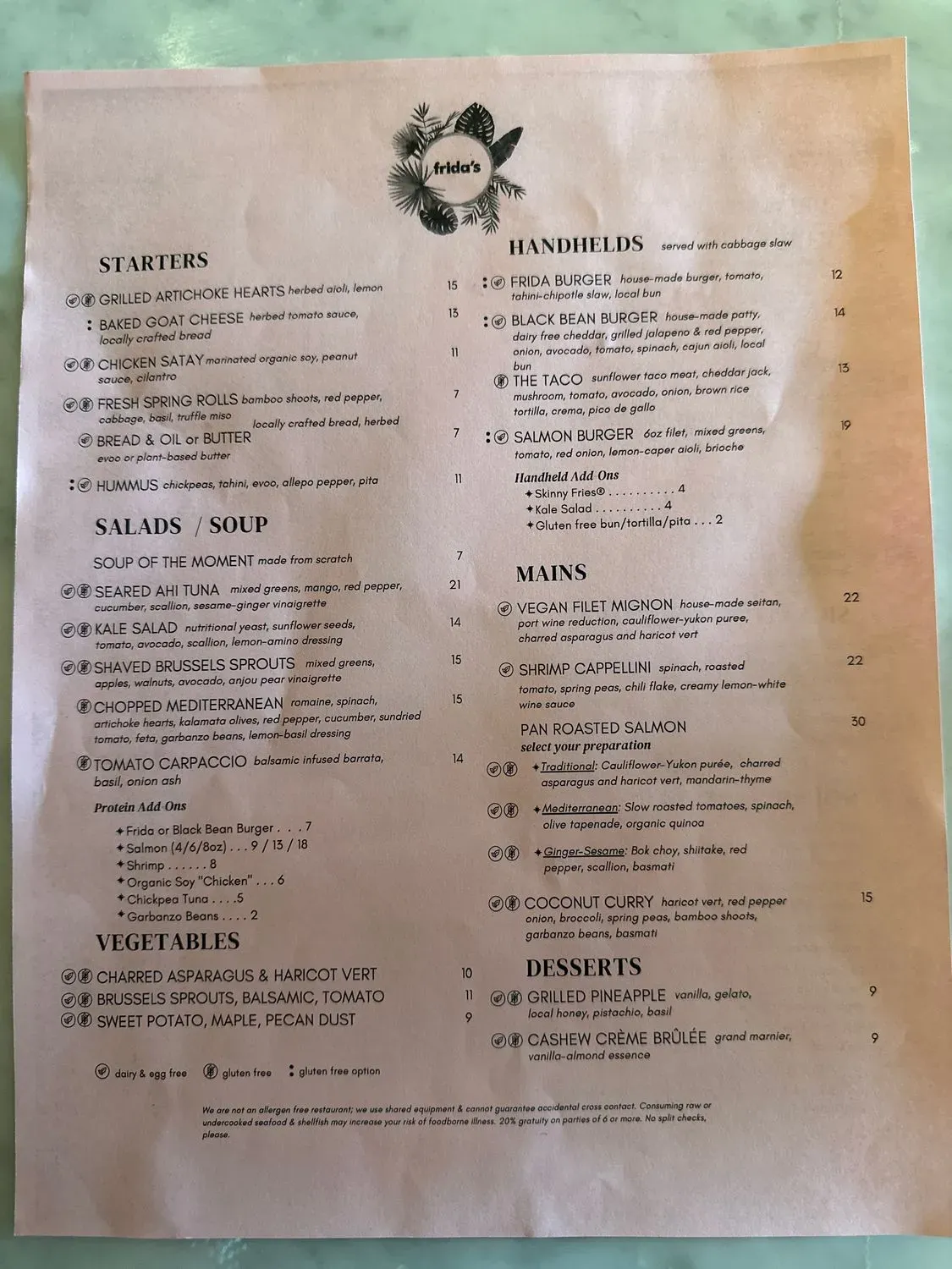 Menu 4