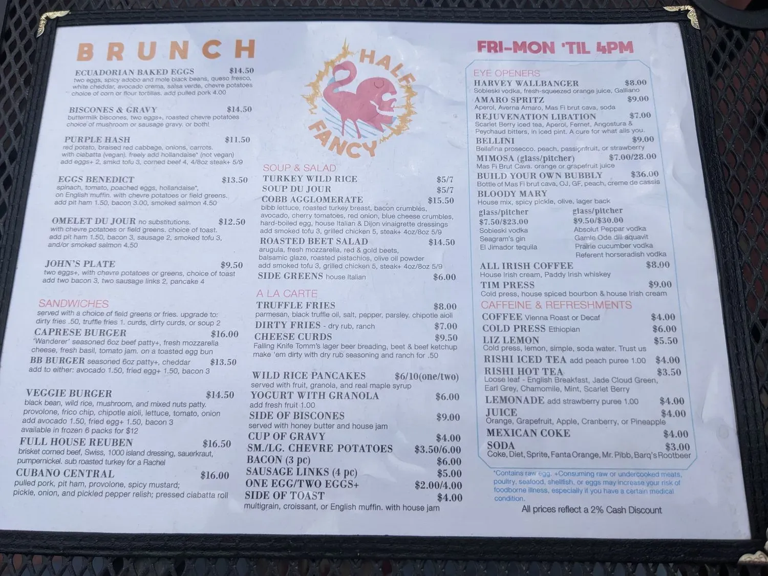 Menu 4