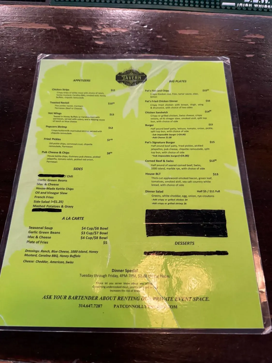 Menu 3