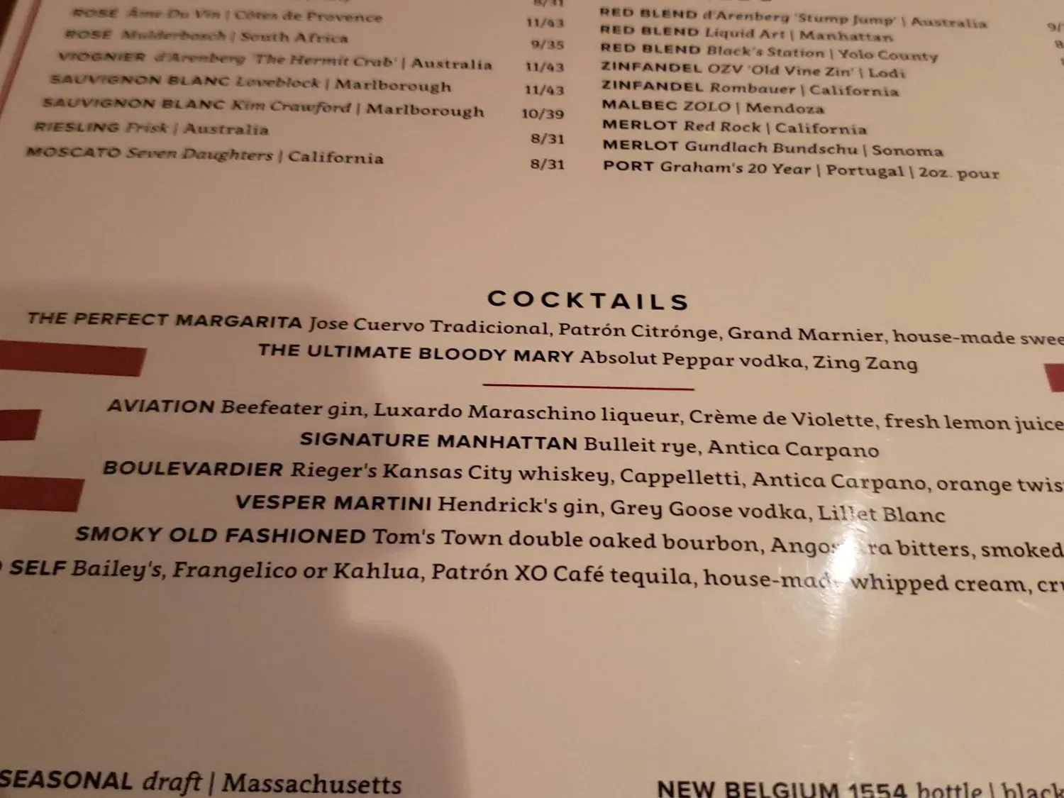 Menu 4