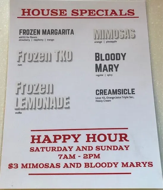 Menu 4