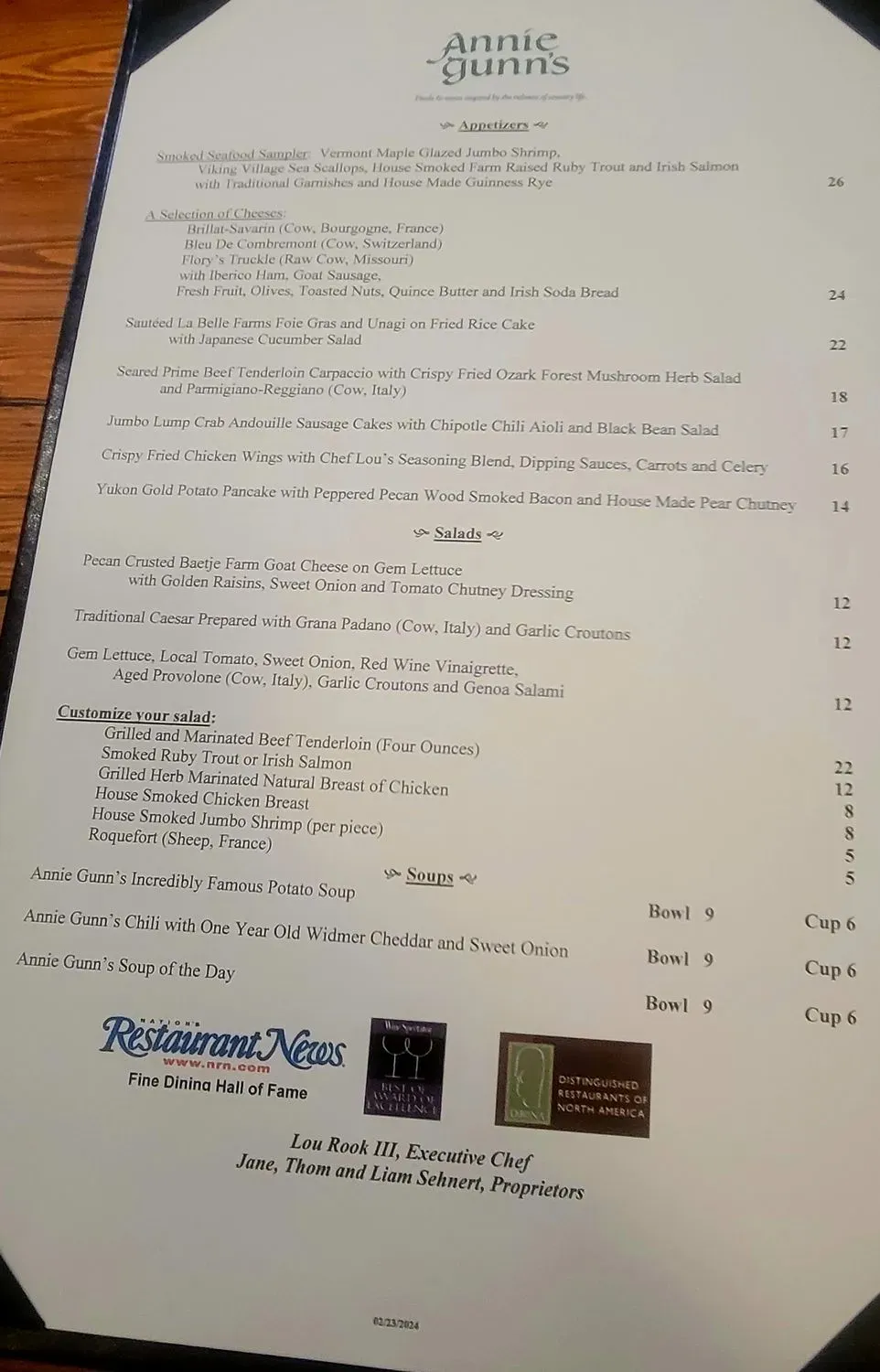 Menu 4