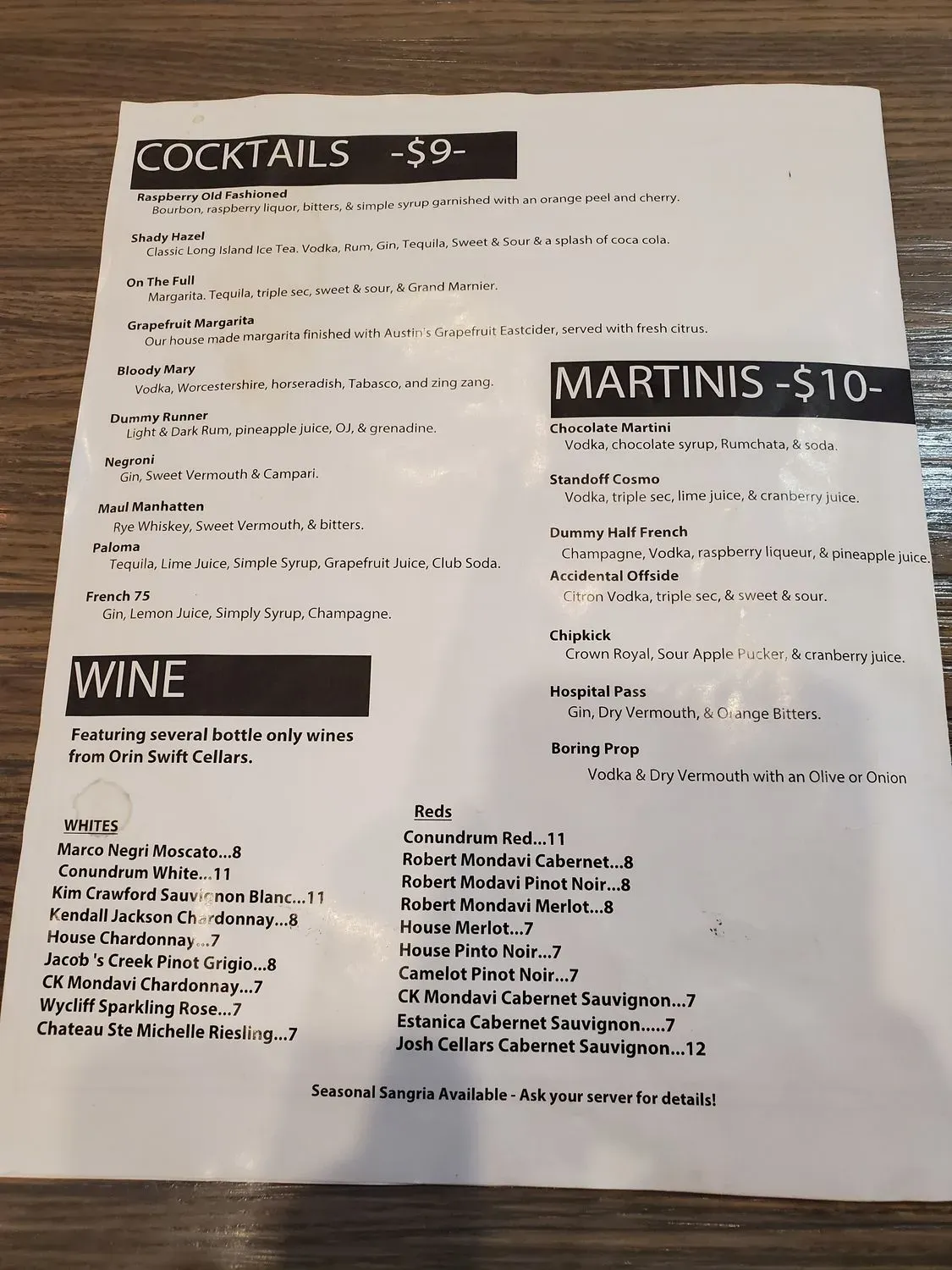 Menu 4