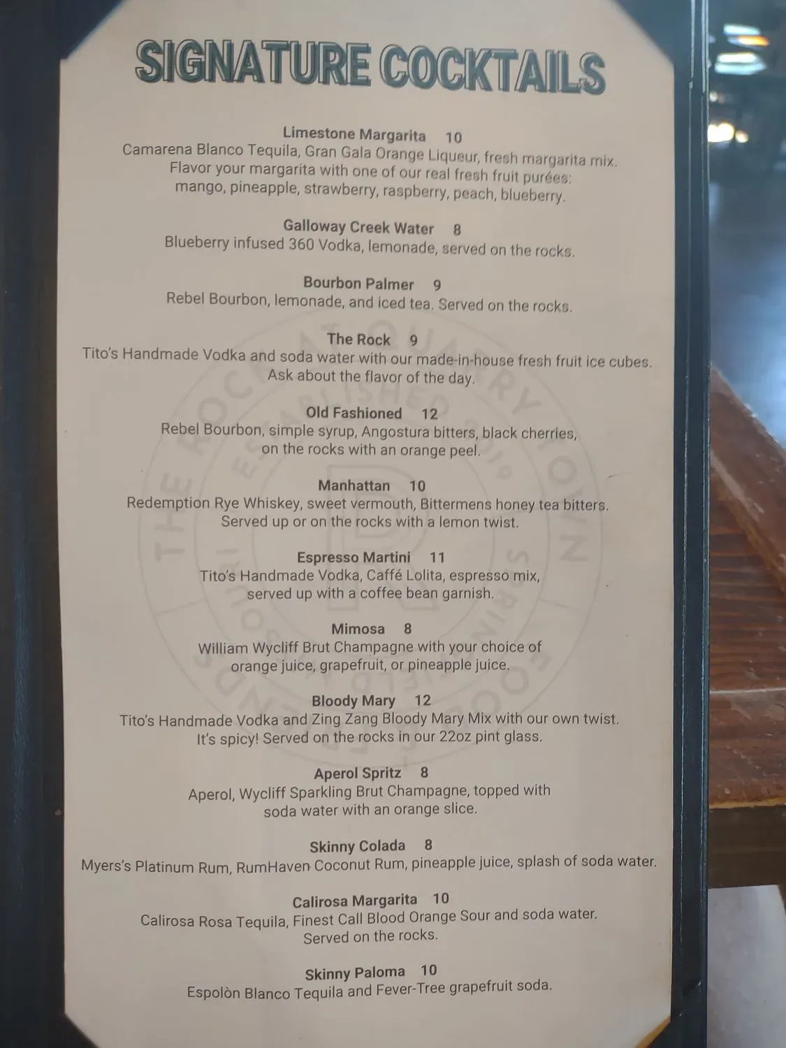 Menu 6