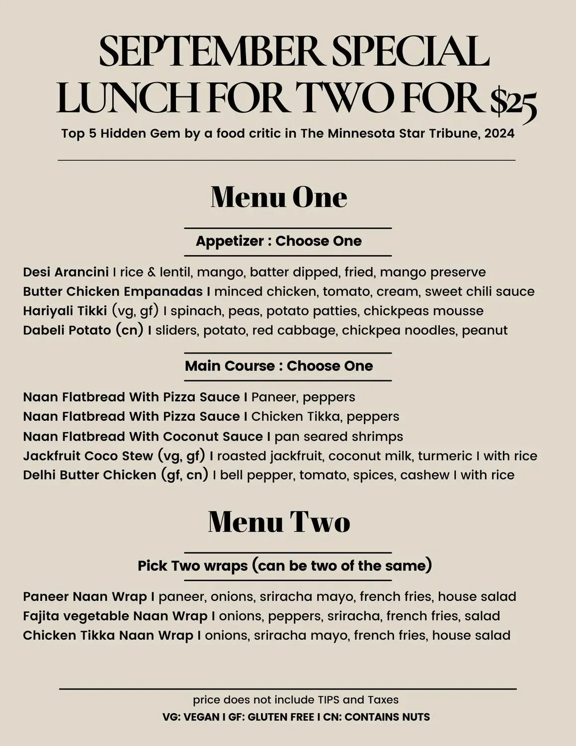 Menu 4