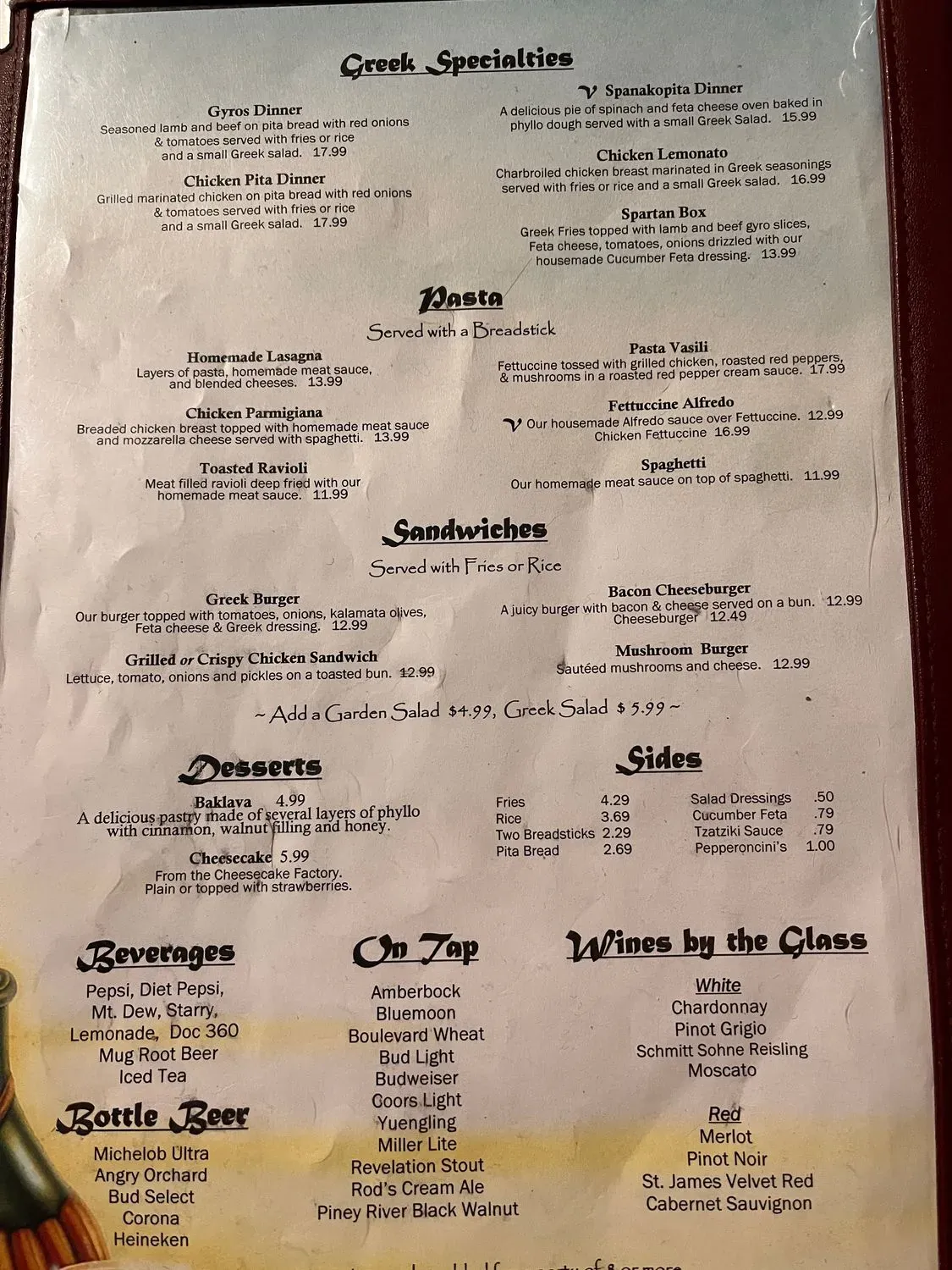 Menu 4