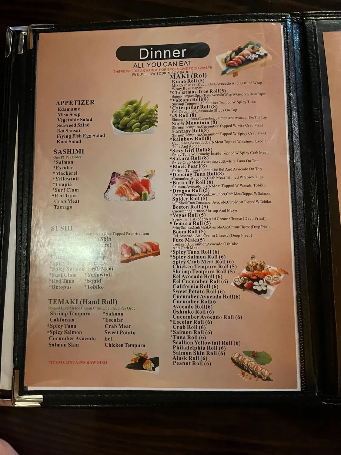 Menu 4