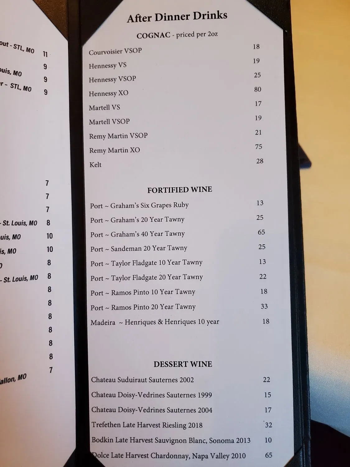 Menu 6