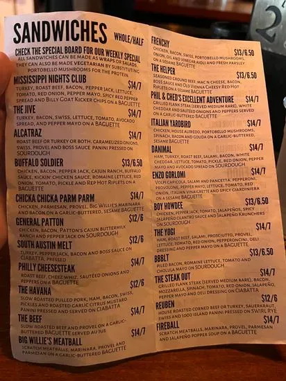 Menu 3