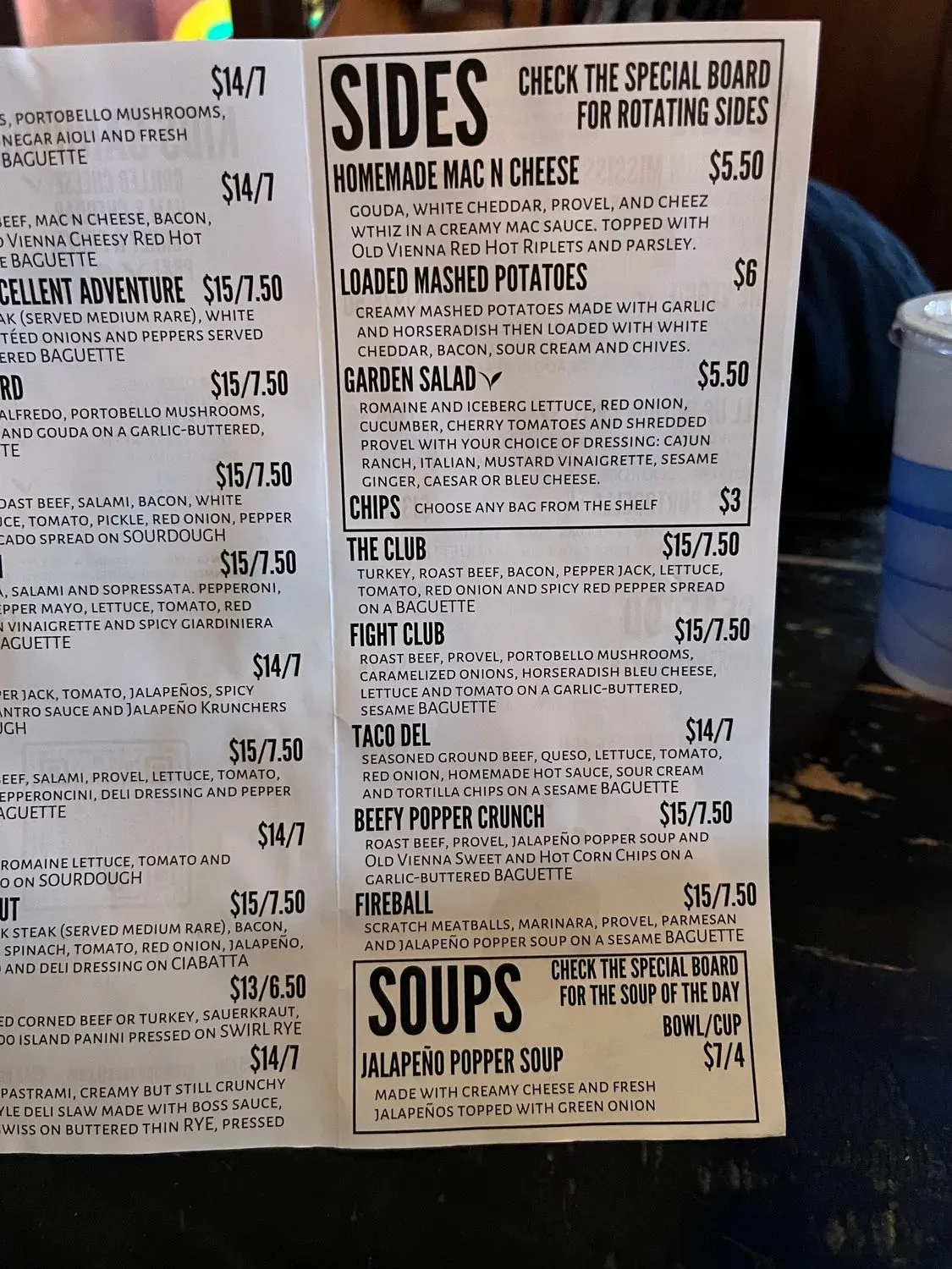 Menu 4