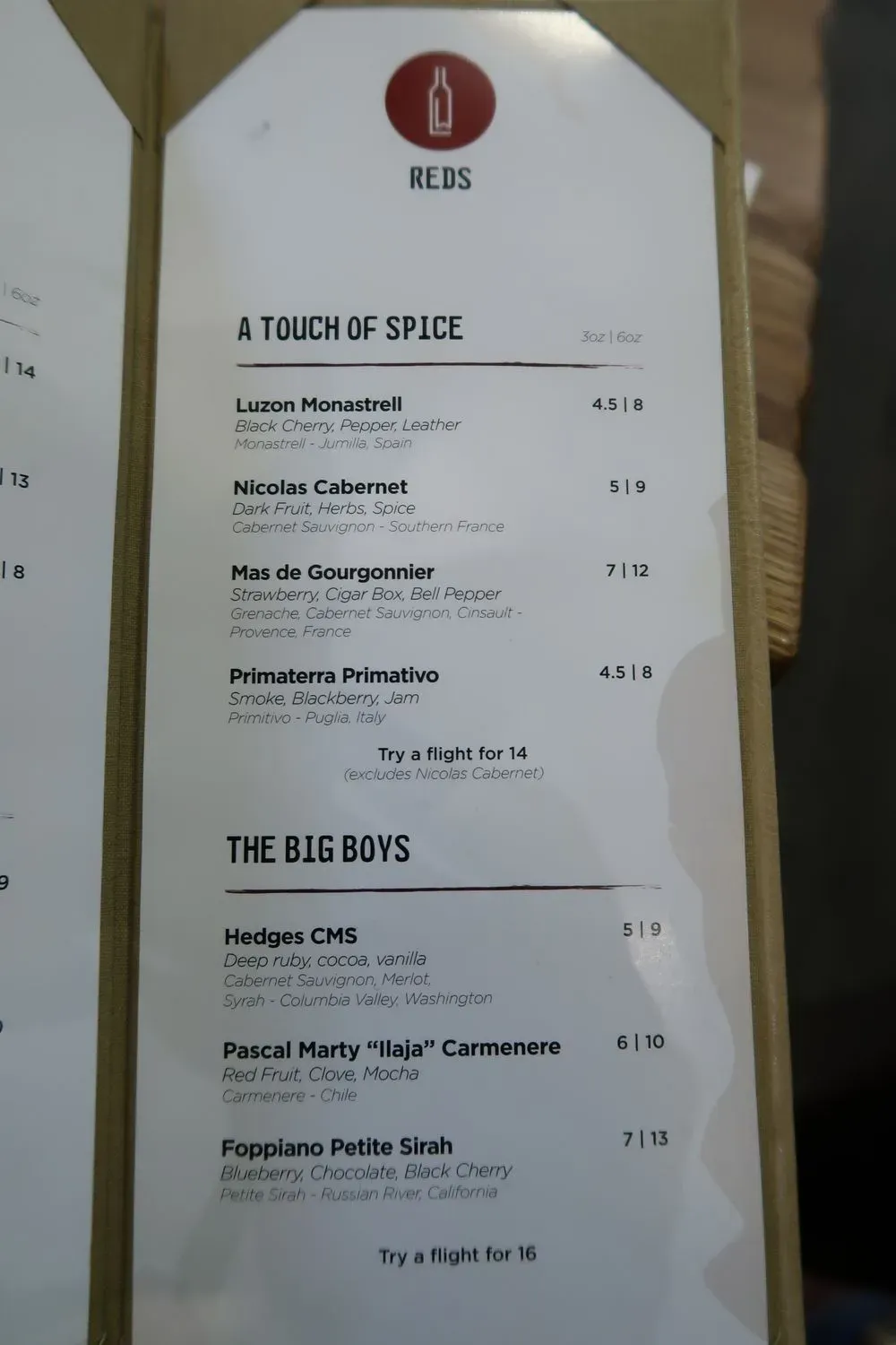 Menu 4